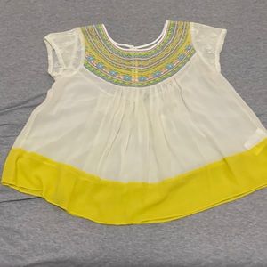 See-through loose thin Spring Easter top